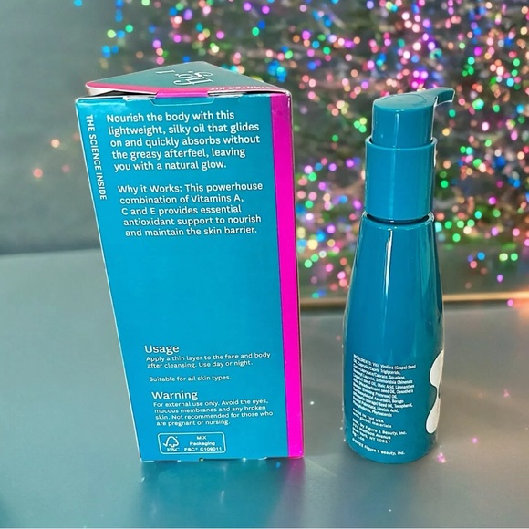 Fig.1 All over oil + Vitamins A, C, & E 100 ml. / 4.0 oz., New - Picture 9 of 10